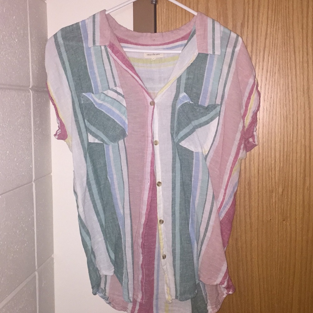Francesca’s boutique. Thread & Supple. Stripes.